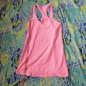 Lululemon Cool Racerback sz 10, Pink Shell